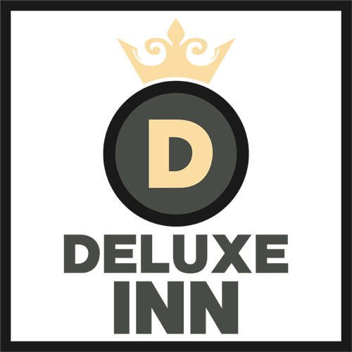 Deluxe Inn Hawthorne/ LAX hotel logo ÃƒÂ¢Ã¢â€šÂ¬Ã¢â‚¬Â budget hotel near Los Angeles International Airport